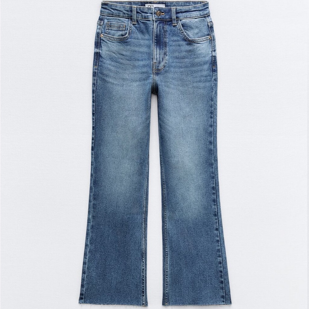 Zara Flare Jeans with a High Waist
